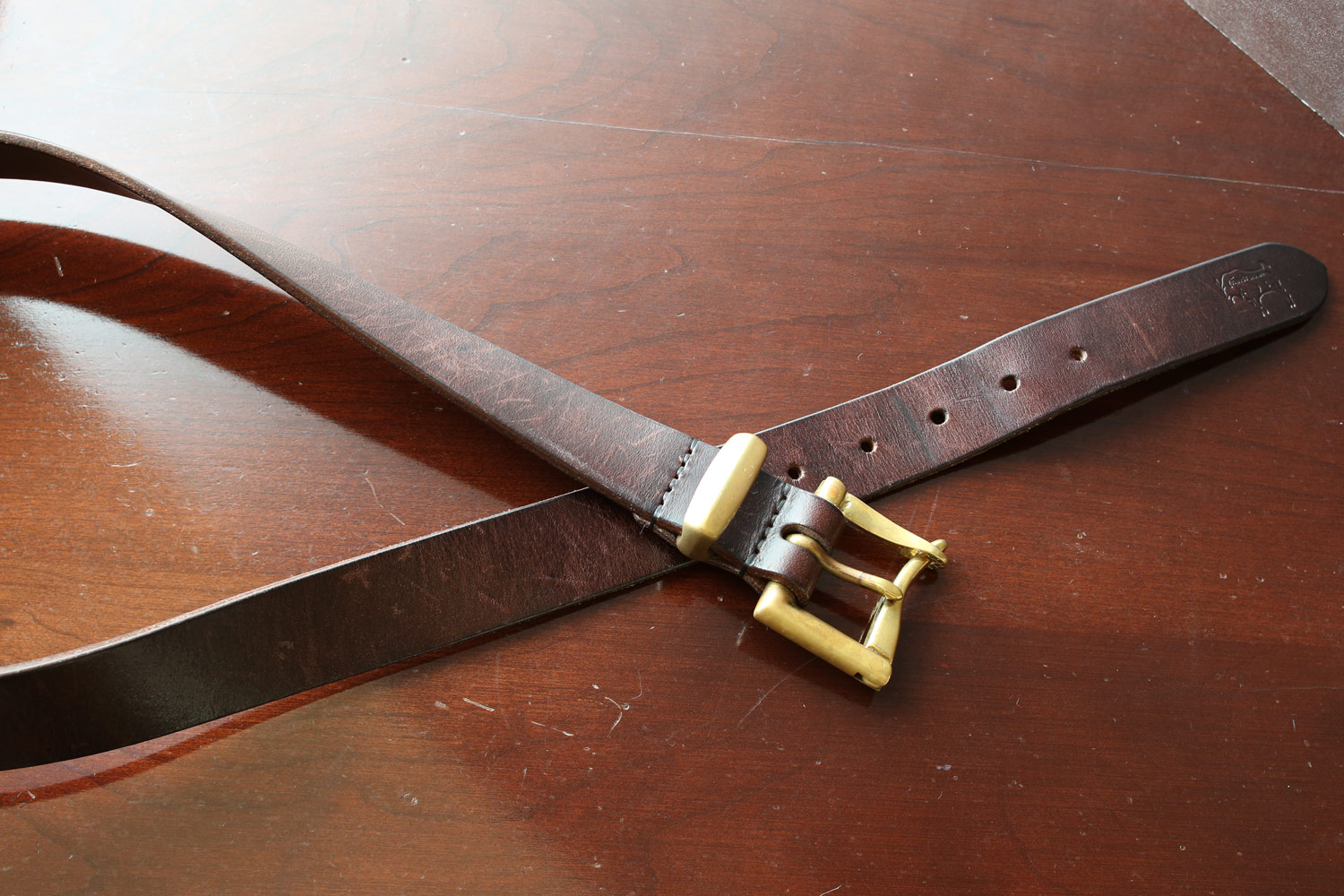 だんだんといい味がでてきた トラッドバイソン メンズレザーベルト Tradbison Leather Belt 男前製作所 ｍｏｒｐｈｏｓｅ 読んでプラスなブログ